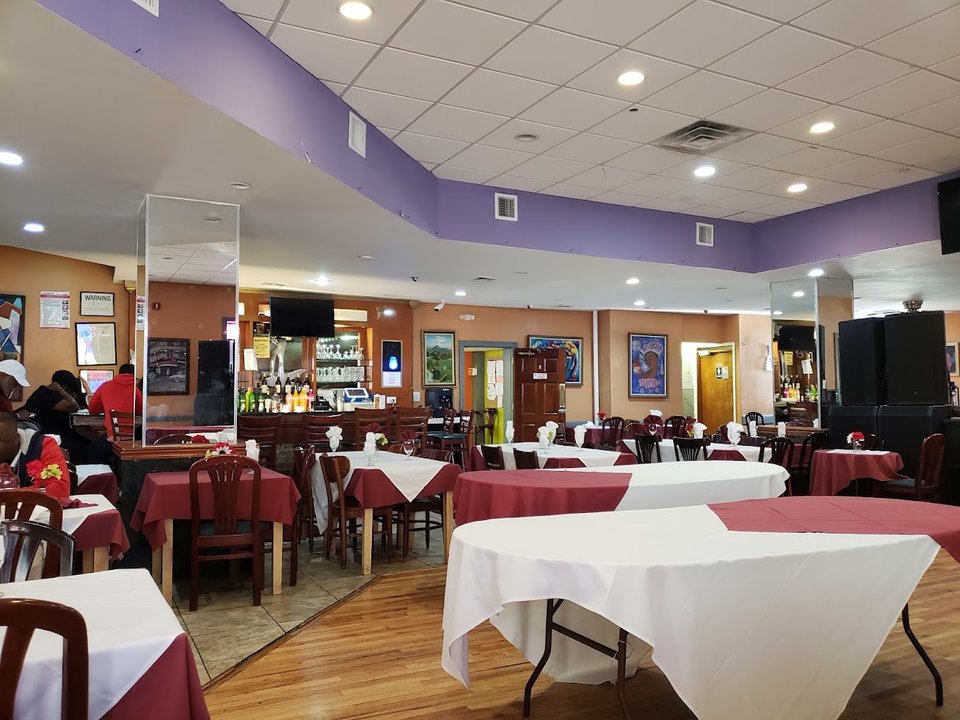Dining area with room for seated meals