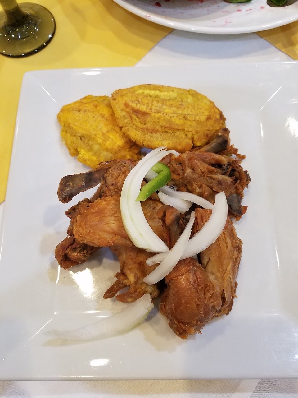 Fried Chicken & Plantains
