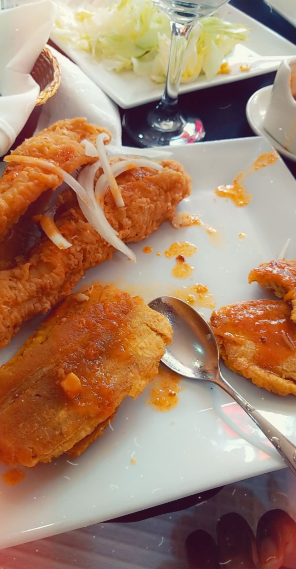 Tilapia Fish with Fried Plantains
